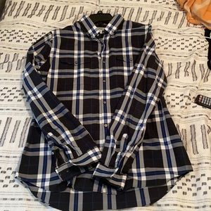 Express men’s long sleeve button down dress shirt